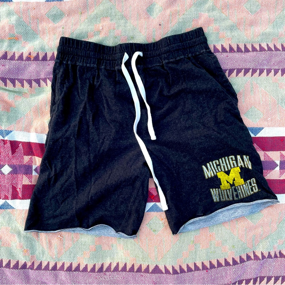 Michigan Wolverine shorts. Men’s large